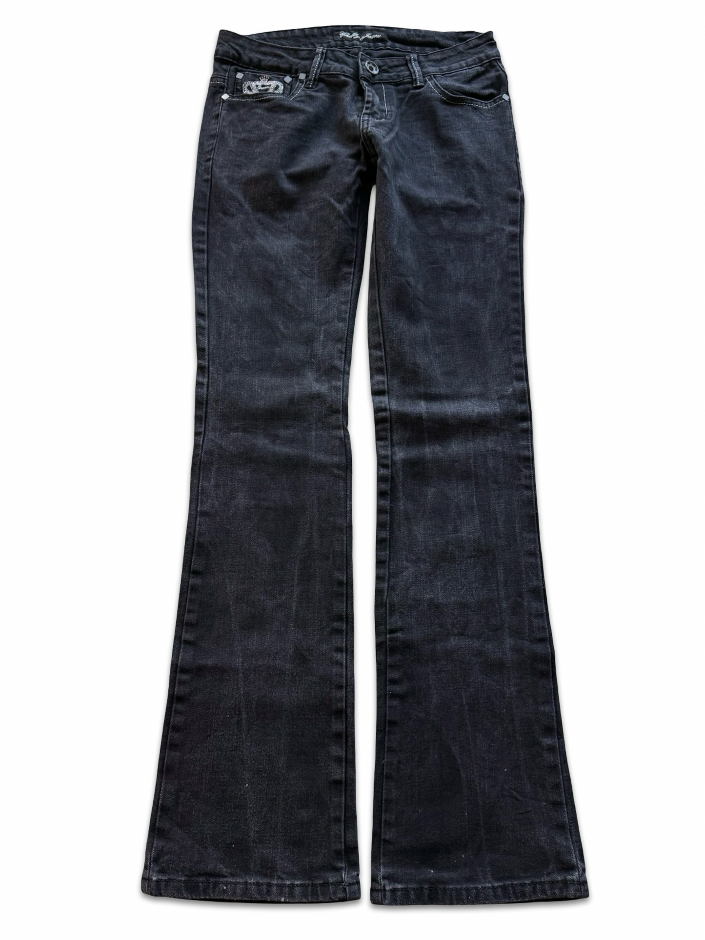 Chelly Low-Rise Straight Fit Jeans (S)