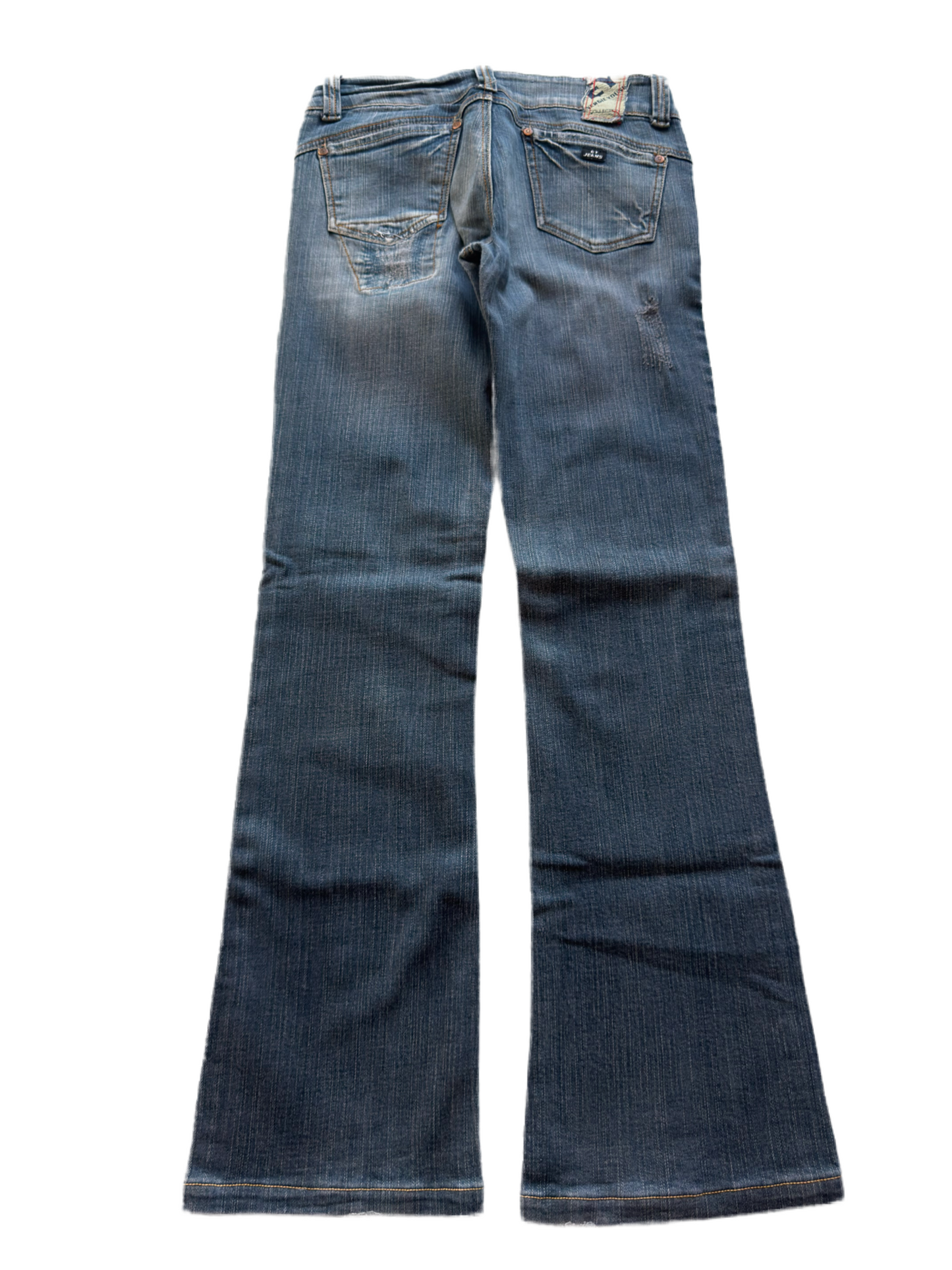 Vintage Low-Rise Straight Fit Jeans (S)
