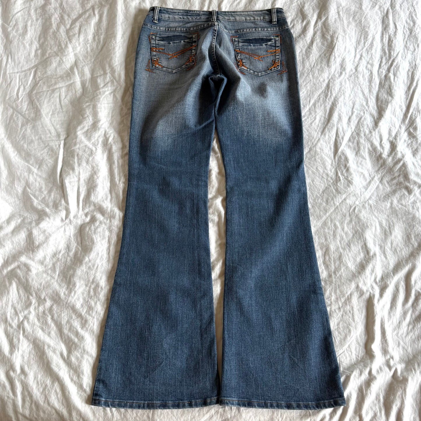 Fly 4 You Low-Rise Medium Wash Bootcut Jeans - Size L