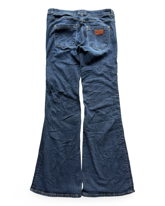 Vintage Mid-Rise Flared Jeans (M)