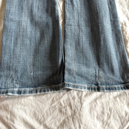 Miss Me Low-Rise Light Wash Bootcut Jeans - Size XS