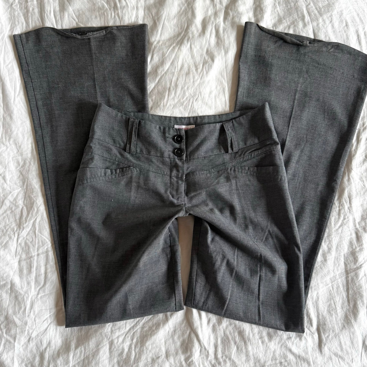 Orsay Low-Rise Office Siren Bootcut Trousers - Size M