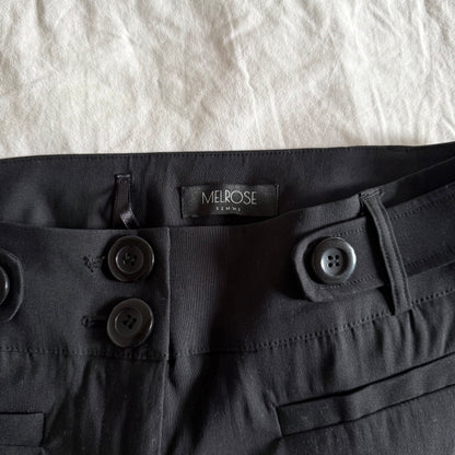 Melrose Low-Rise Office Siren Flared Trousers - Size L