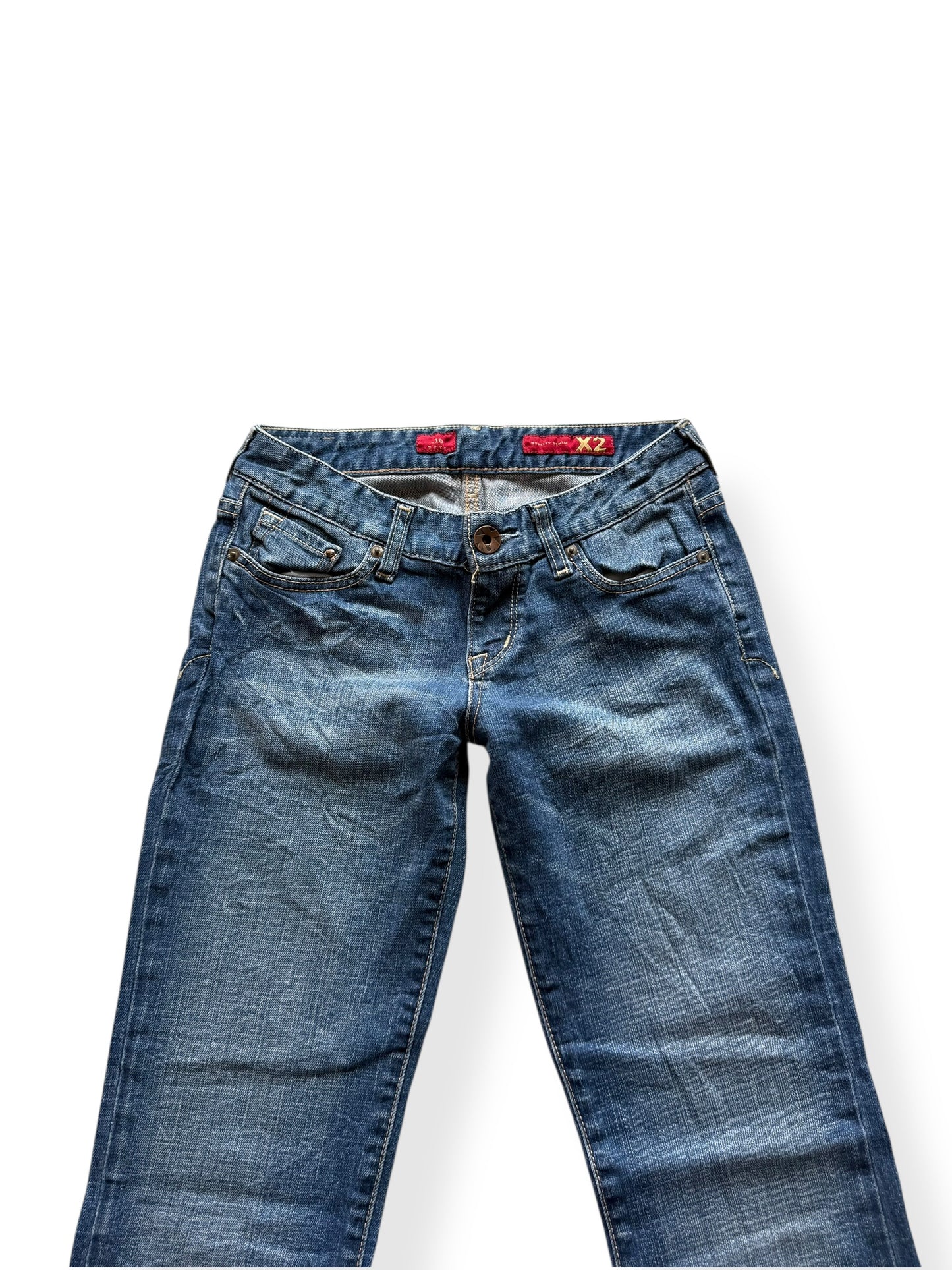X2 Low-Rise Bootcut Jeans (XS)