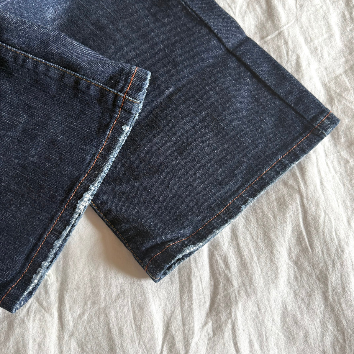 DKNY Low-Rise Medium Wash Bootcut Jeans - Size S