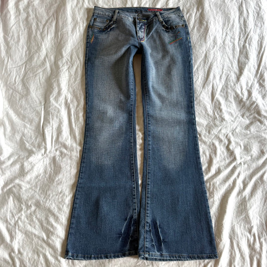 Fly 4 You Low-Rise Medium Wash Bootcut Jeans - Size L