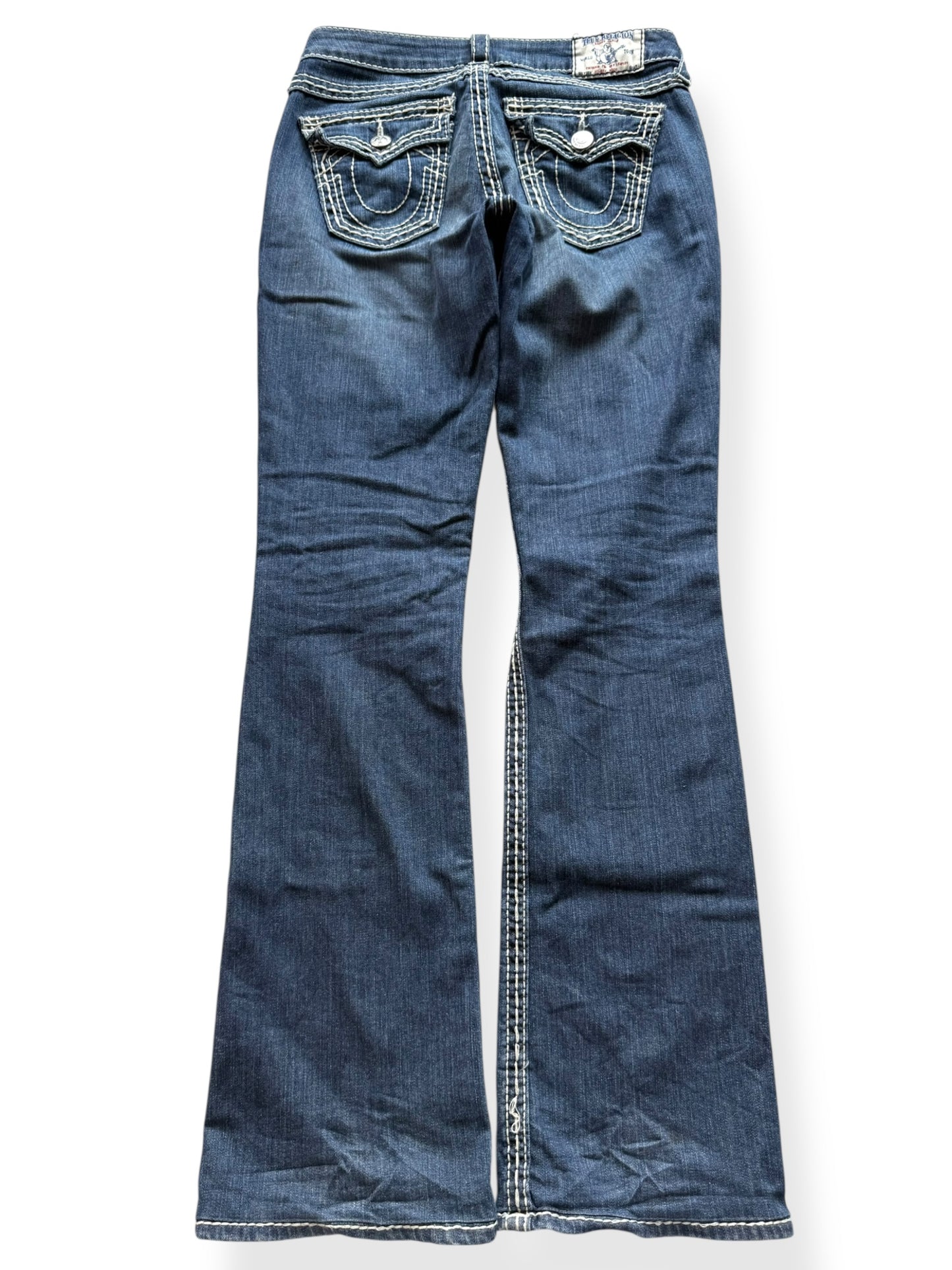 True Religion Low-Rise Bootcut Jeans (XS)
