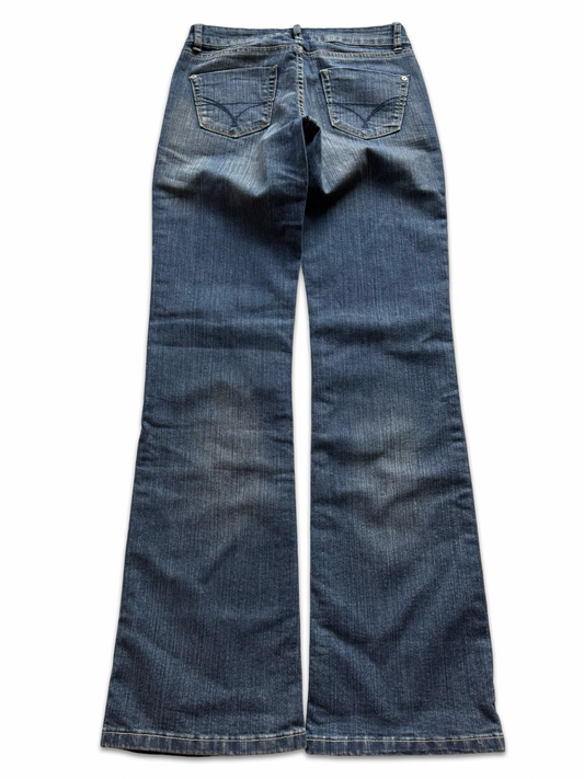 Yessica Mid-Rise Straight Fit Jeans (S)