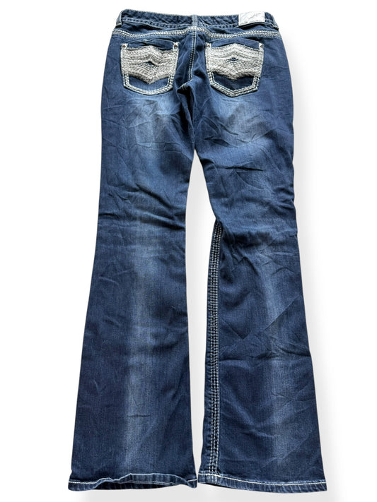 Maurices Low-Rise Bootcut Jeans (L)