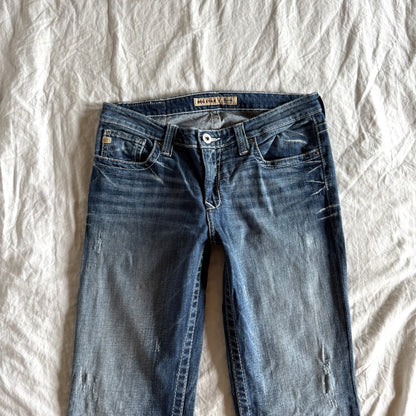 Big Star Low-Rise Medium Wash Bootcut Jeans - Size L