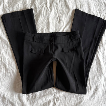 Walk And Talk Low-Rise Office Siren Bootcut Trousers - Size S/M
