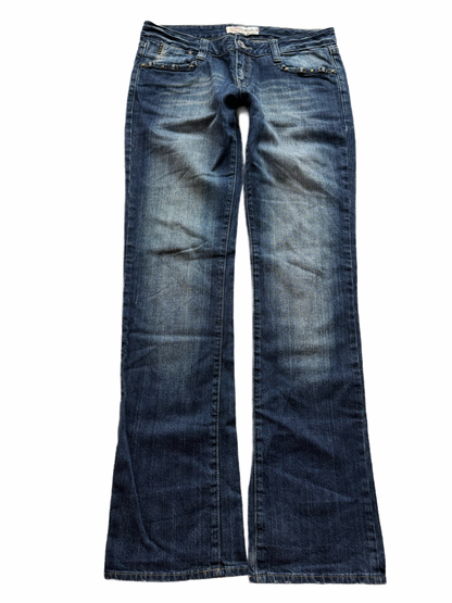 Mido Sixty Low-Rise Straight Fit Jeans (L)