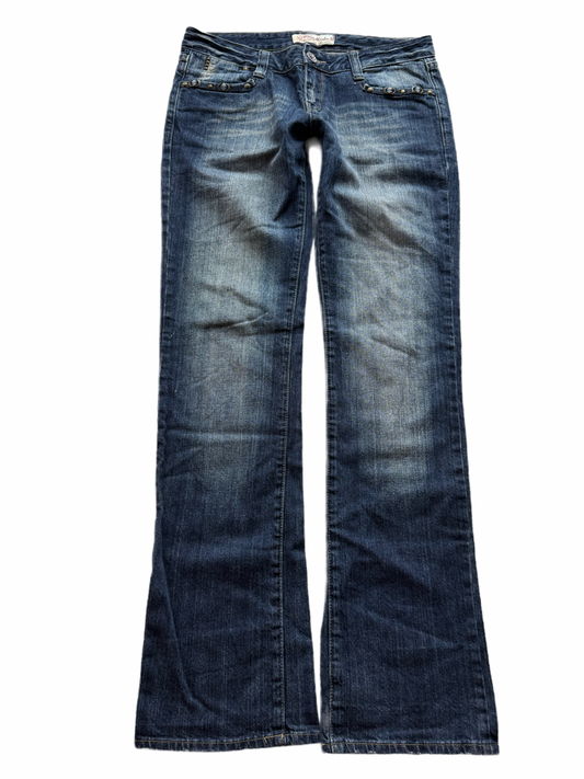 Mido Sixty Low-Rise Straight Fit Jeans (L)