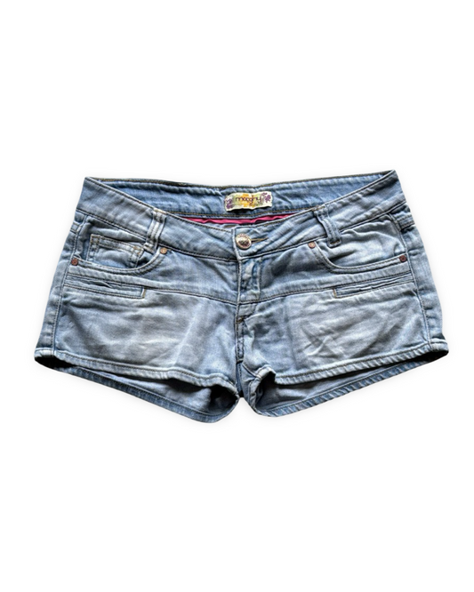 Morghy Low-Rise Denim Shorts (M)