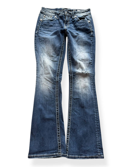 Miss Me Low-Rise Bootcut Jeans (S)