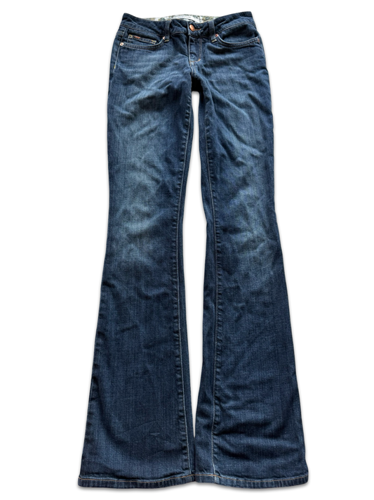 Vintage Mid-Rise Straight Fit Jeans (XXS)