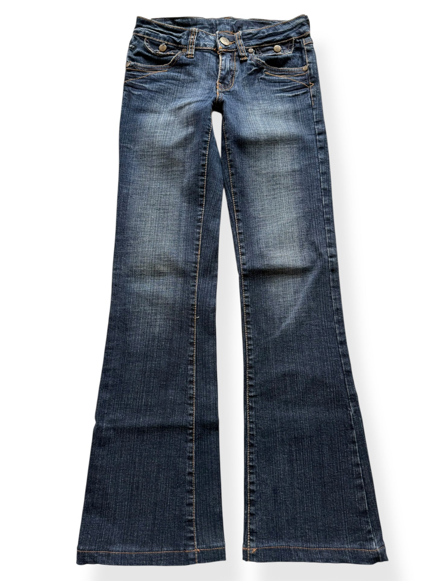 Vintage Low-Rise Straight Fit Jeans (XS)
