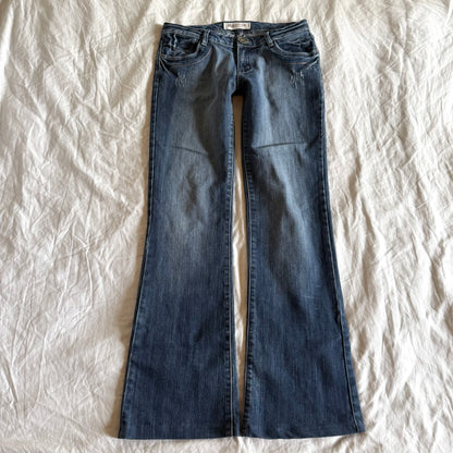 Revers Low-Rise Medium Wash Straight Fit Jeans - Size S/M