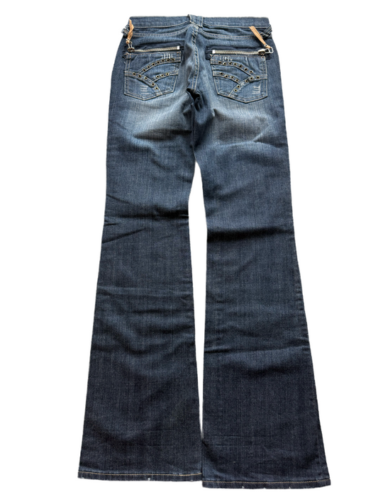 Mim Low-Rise Straight Fit Jeans (XXS)