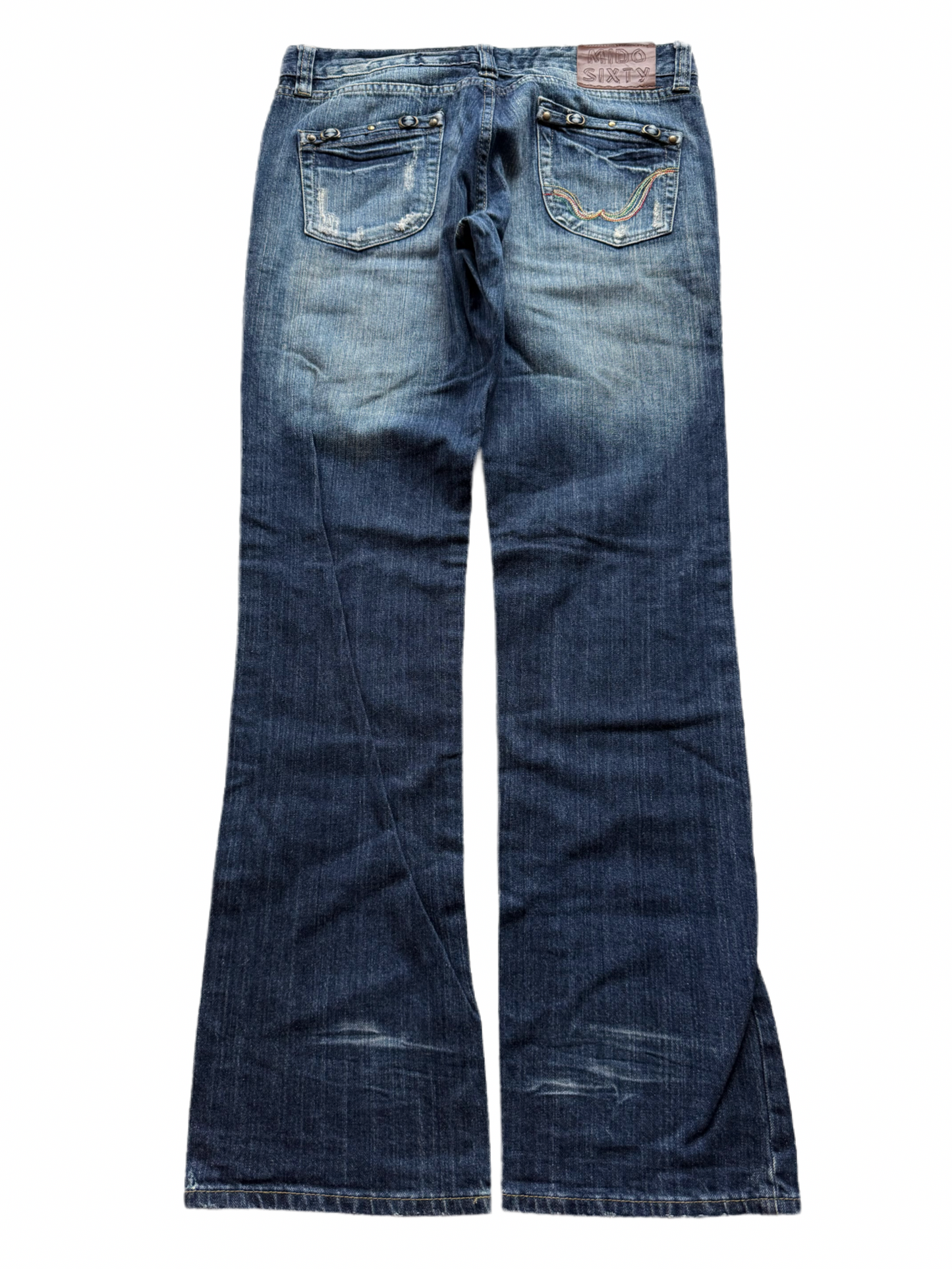 Mido Sixty Low-Rise Straight Fit Jeans (L)