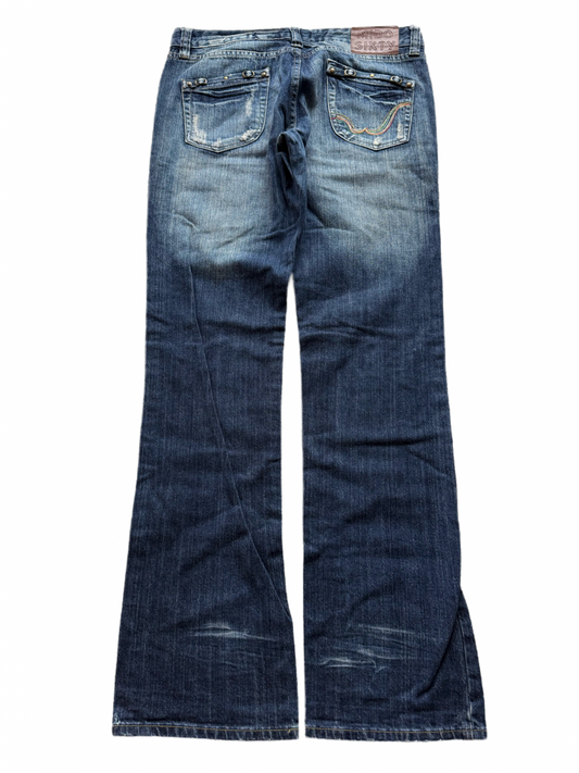 Mido Sixty Low-Rise Straight Fit Jeans (L)