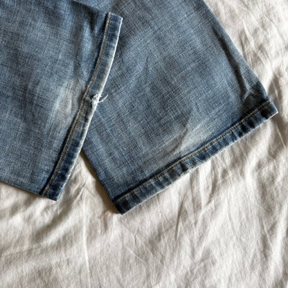Only Low-Rise Light Wash Straight Fit Jeans - Size L