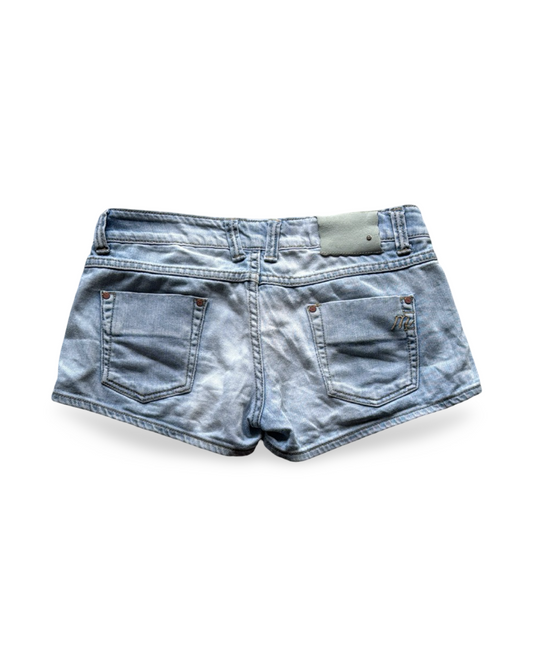 Morghy Low-Rise Denim Shorts (M)