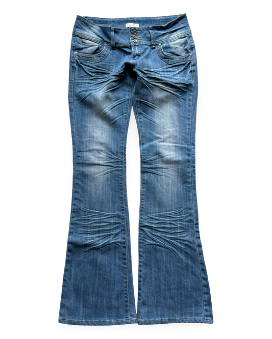 Revers Low-Rise Bootcut Jeans (L)