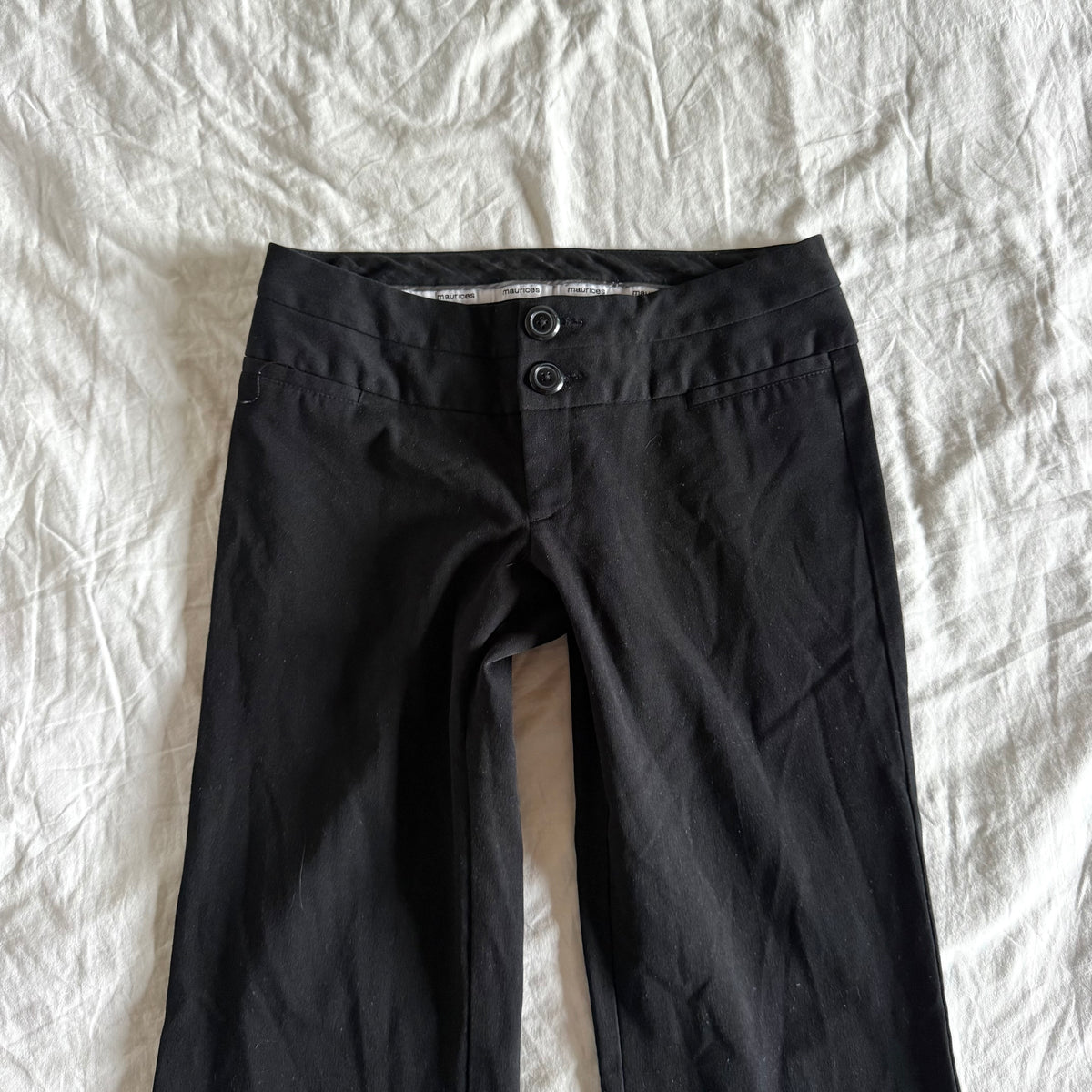 Maurices Low-Rise Office Siren Wide Leg Trousers - Size XS