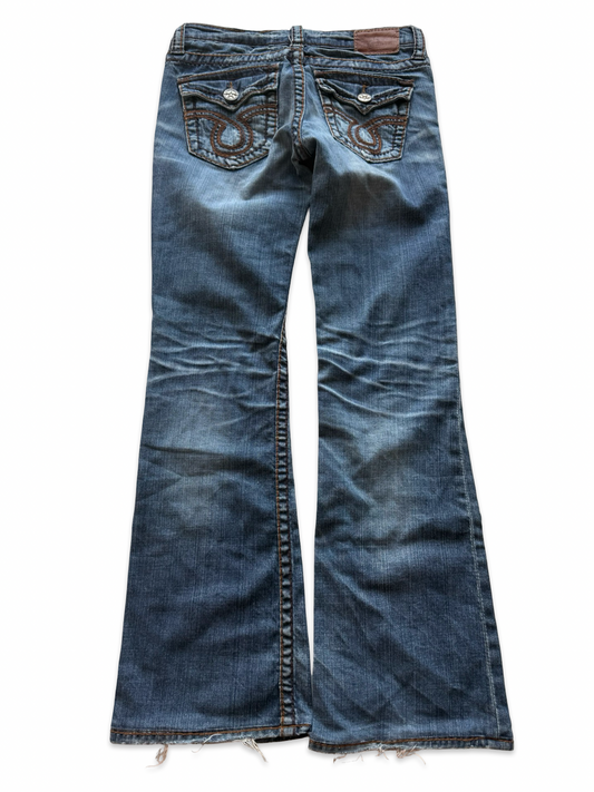 Big Star Low-Rise Bootcut Jeans (S)