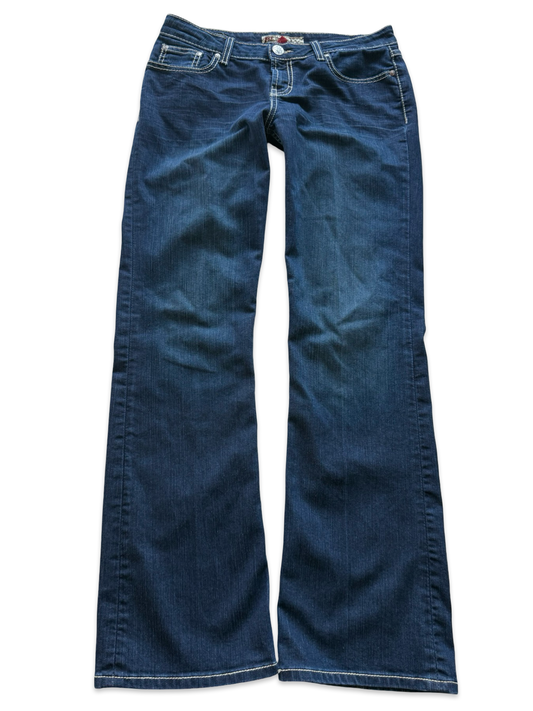 BKE Low-Rise Wide Leg Jeans (L)
