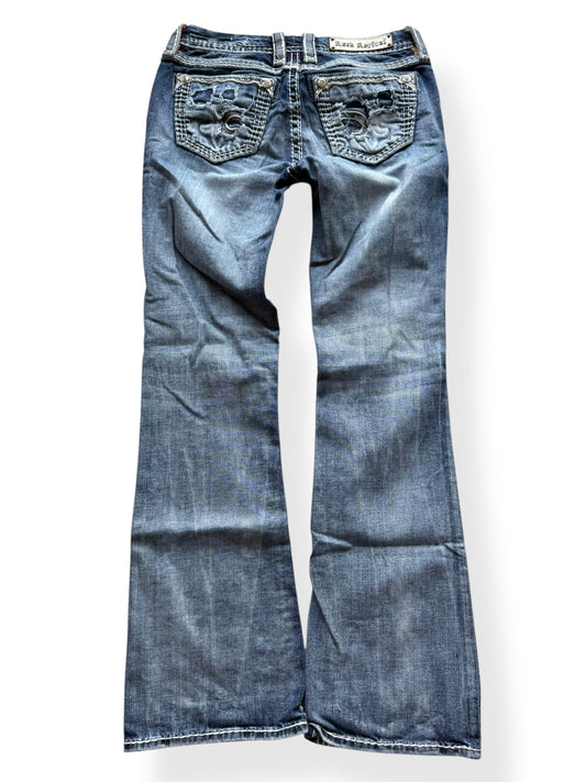 Rock Revival Low-Rise Bootcut Jeans (S)