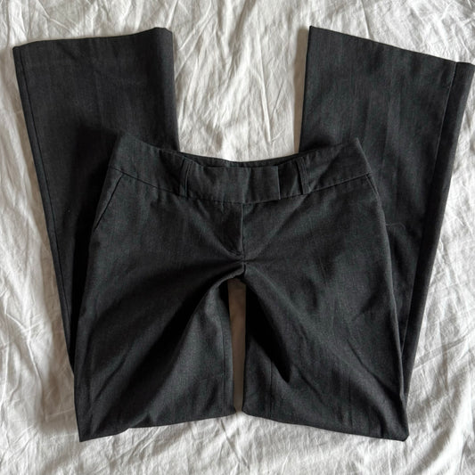 Montego Low-Rise Office Siren Straight Fit Trousers - Size S