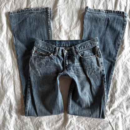 Levi‘s 518 Low-Rise Light Wash Bootcut Jeans - Size XXS