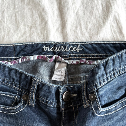 Maurices Low-Rise Dark Wash Bootcut Jeans - Size XS