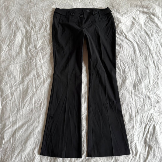 Melrose Low-Rise Office Siren Flared Trousers - Size L