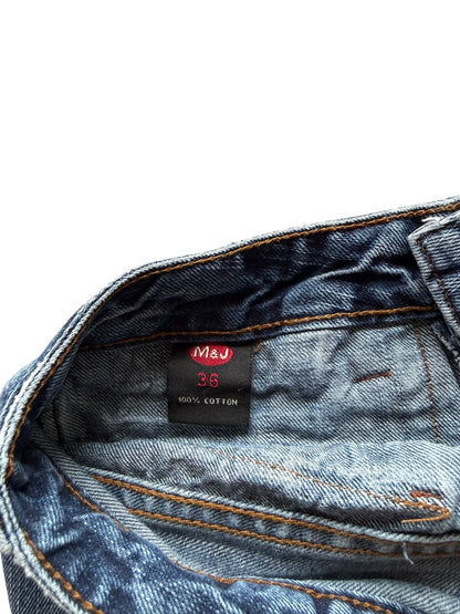 Miss Chic Low-Rise Straight Fit Jeans (XS)