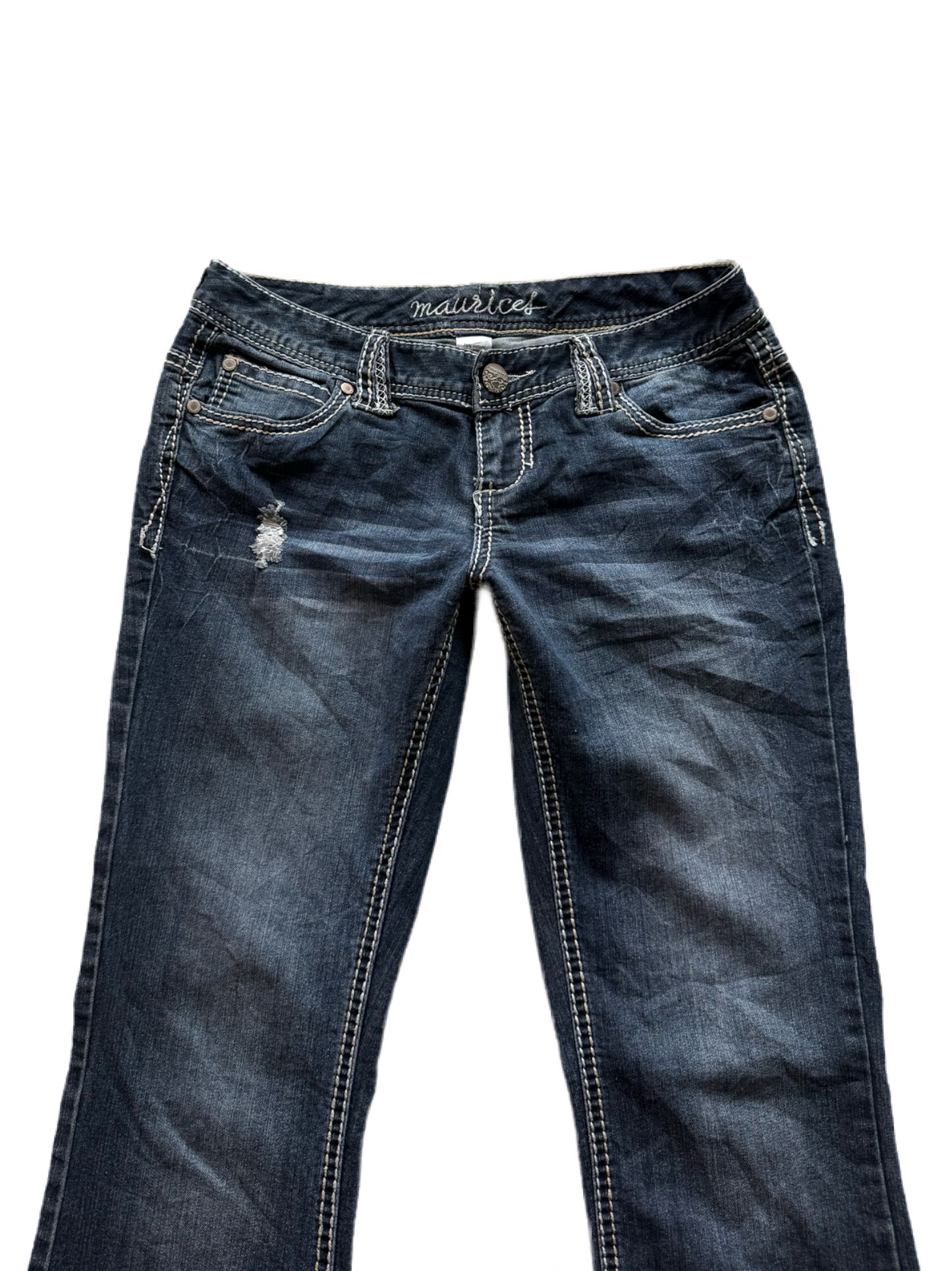 Maurices Low-Rise Bootcut Jeans (S)