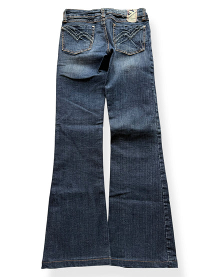 Vintage Low-Rise Straight Fit Jeans (XS)