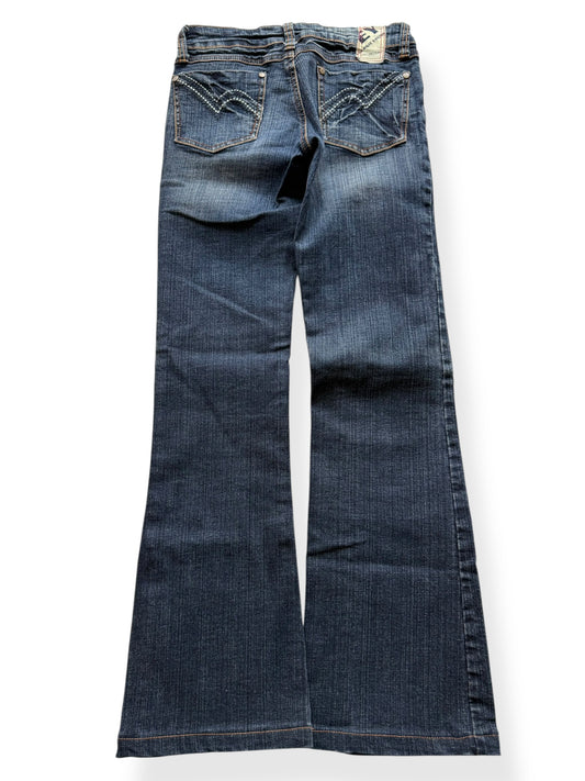 Vintage Low-Rise Straight Fit Jeans (XS)