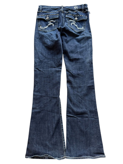 Rock & Republic Low-Rise Bootcut Jeans (S)