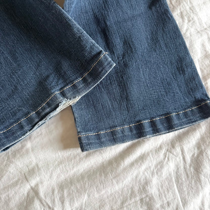 Maurices Low-Rise Medium Wash Bootcut Jeans - Size M