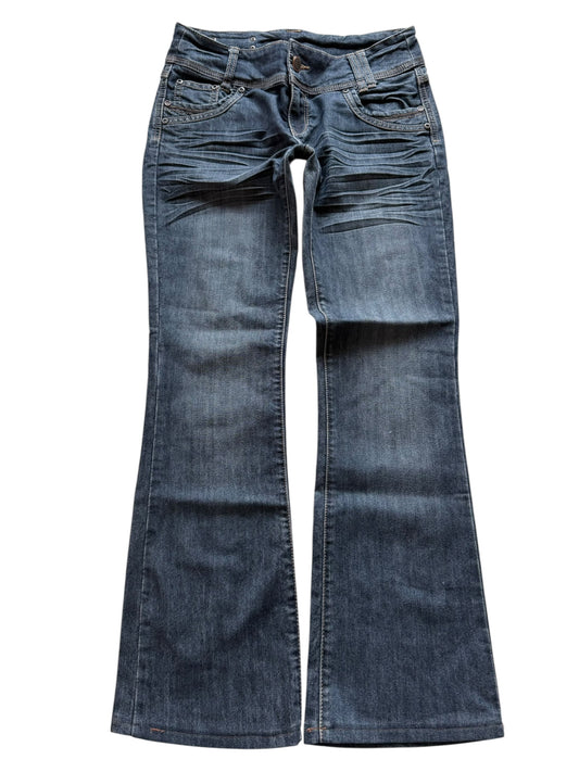 Camaieu Low-Rise Bootcut Jeans (M)