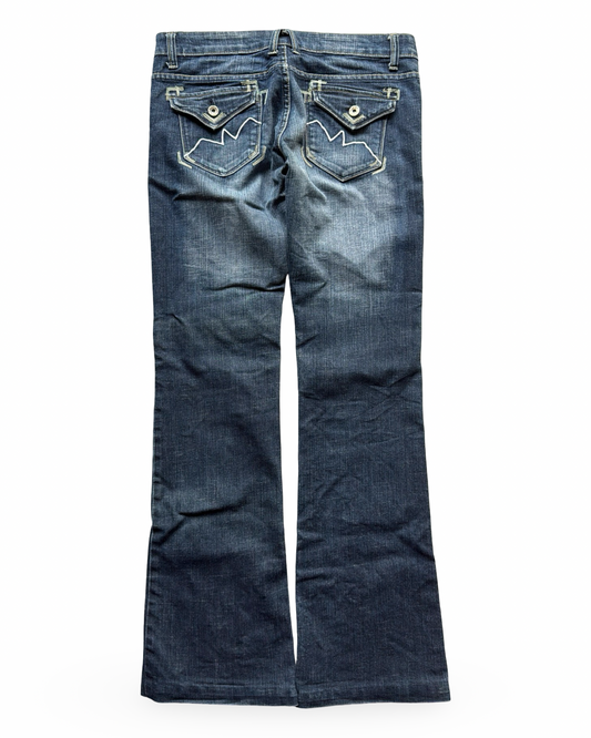 Mim Low-Rise Straight Fit Jeans (L)