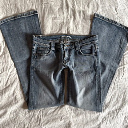Xanaka Low-Rise Light Wash Bootcut Jeans - Size M