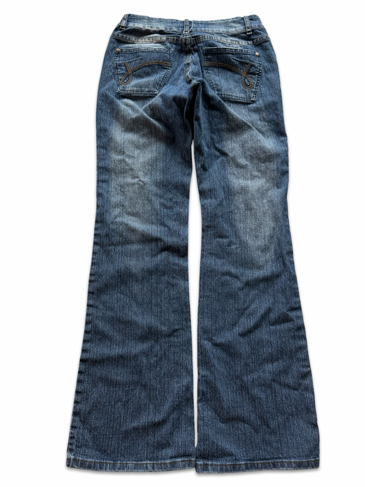 Cache Creek Mid-Rise Bootcut Jeans (S)