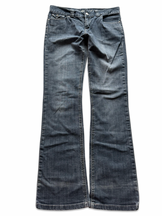 Creeks Mid-Rise Straight Fit Jeans (L)
