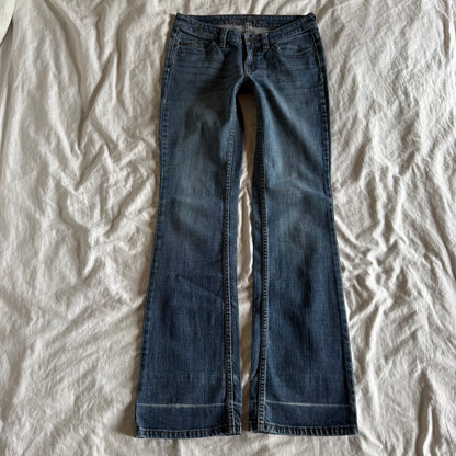 Esprit Low/Mid-Rise Medium Wash Straight Fit Jeans - Size S