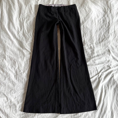 Starcity Low-Rise Office Siren Wide Leg Trousers - Size S
