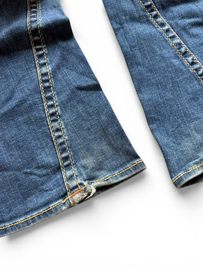 True Religion Low-Rise Flared Jeans (XXS)